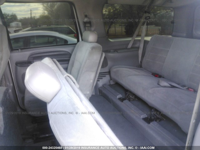 1FMNU40L94EA00286 - 2004 FORD EXCURSION XLT TAN photo 8