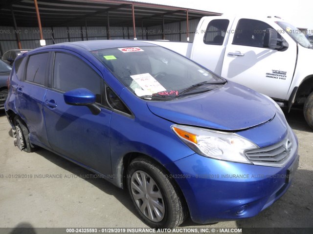 3N1CE2CP7GL351670 - 2016 NISSAN VERSA NOTE S/S PLUS/SV/SL/SR BLUE photo 1