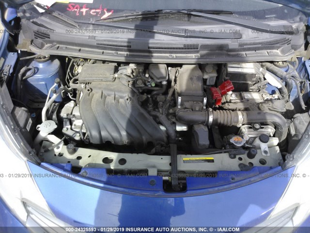 3N1CE2CP7GL351670 - 2016 NISSAN VERSA NOTE S/S PLUS/SV/SL/SR BLUE photo 10