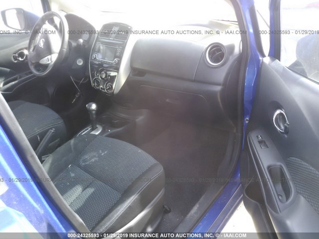 3N1CE2CP7GL351670 - 2016 NISSAN VERSA NOTE S/S PLUS/SV/SL/SR BLUE photo 5