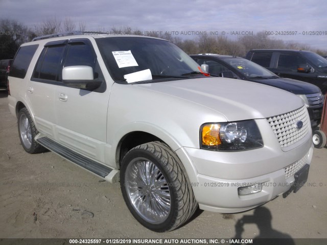 1FMPU19596LA65987 - 2006 FORD EXPEDITION LIMITED CREAM photo 1