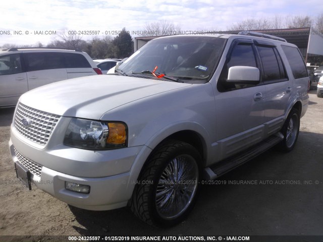 1FMPU19596LA65987 - 2006 FORD EXPEDITION LIMITED CREAM photo 2