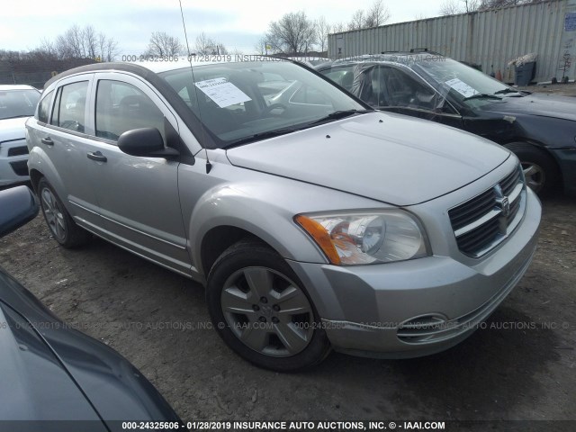 1B3JB48B87D502268 - 2007 DODGE CALIBER SXT SILVER photo 1