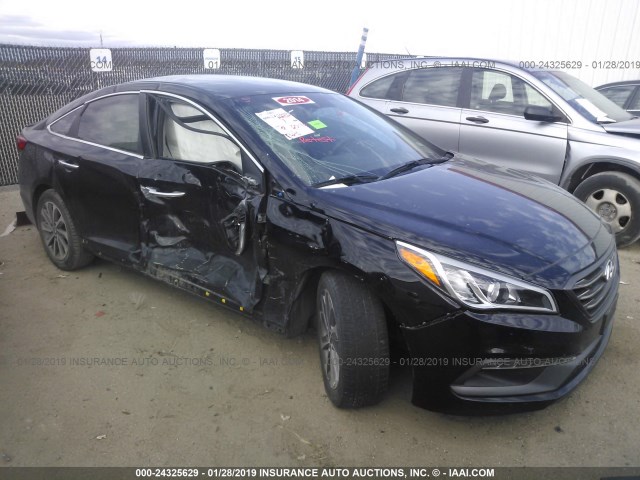 5NPE34AF9FH093085 - 2015 HYUNDAI SONATA SPORT/LIMITED BLACK photo 1