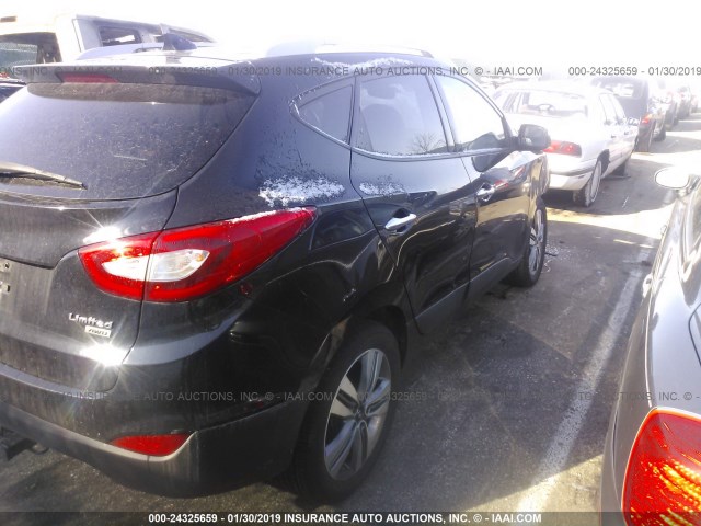 KM8JUCAG5FU097070 - 2015 HYUNDAI TUCSON LIMITED/SE BLACK photo 4