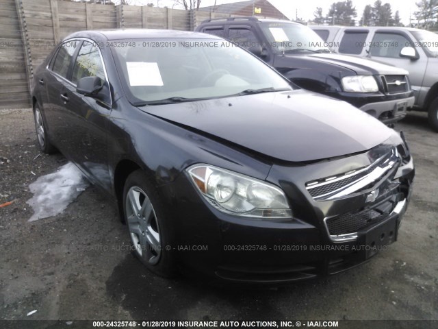 1G1ZA5E19BF181613 - 2011 CHEVROLET MALIBU LS BLACK photo 1
