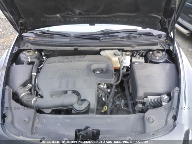 1G1ZA5E19BF181613 - 2011 CHEVROLET MALIBU LS BLACK photo 10