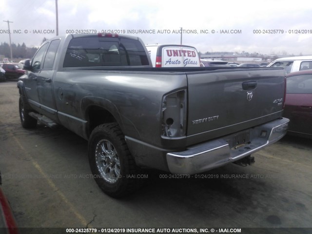 3D7KS28C06G288870 - 2006 DODGE RAM 2500 ST/SLT/LARAMIE GRAY photo 3