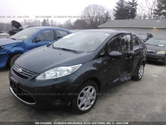 3FADP4AJ5BM216332 - 2011 FORD FIESTA S GRAY photo 2