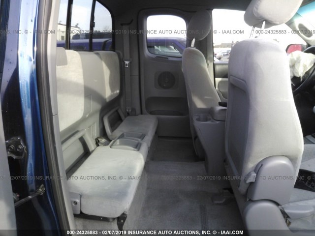 5TEUU42N26Z318183 - 2006 TOYOTA TACOMA ACCESS CAB შავი ფოტო 8
