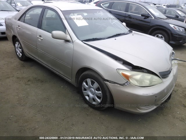 4T1BE32K24U346748 - 2004 TOYOTA CAMRY LE/XLE/SE BEIGE photo 1