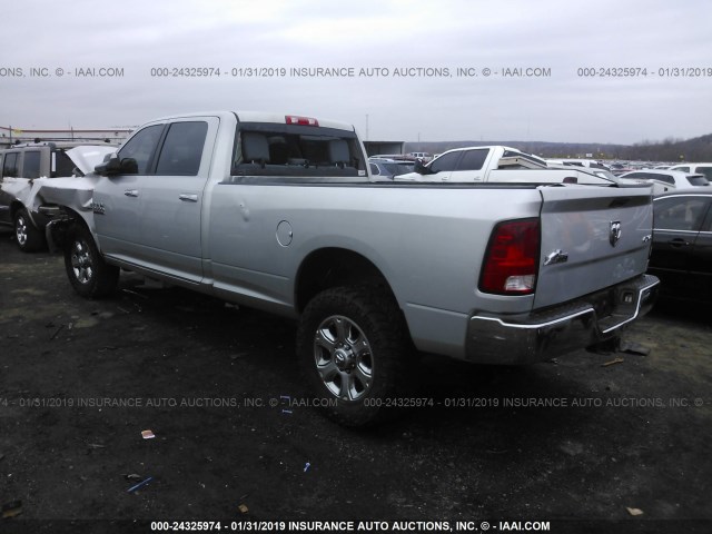 3C6UR5JL2FG535520 - 2015 RAM 2500 SLT SILVER photo 3