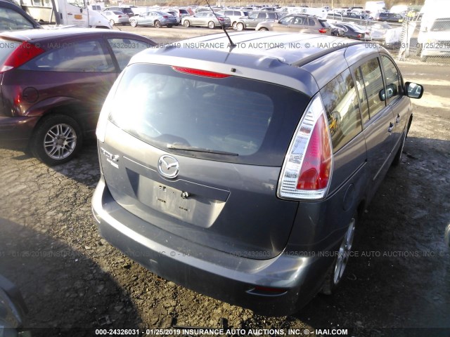 JM1CR29L090330259 - 2009 MAZDA 5 BLUE photo 4