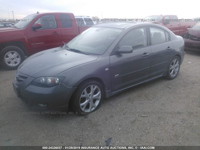 JM1BK323971636674 - 2007 MAZDA 3 S GRAY photo 2