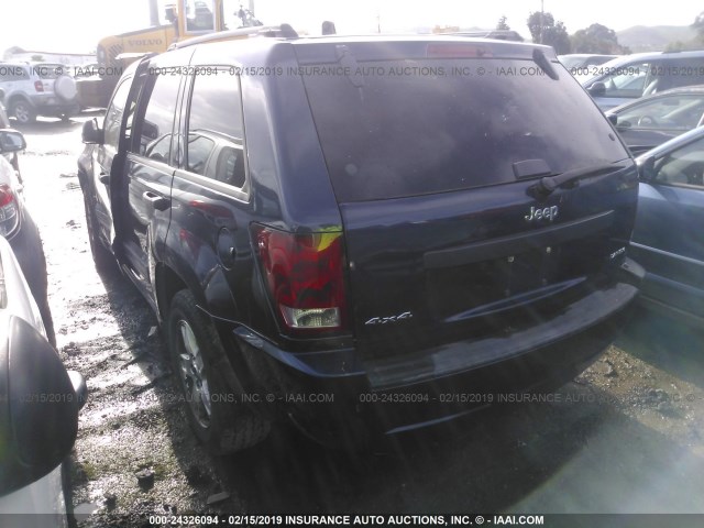 1J4GR48K05C693511 - 2005 JEEP GRAND CHEROKEE LAREDO/COLUMBIA/FREEDOM 蓝色 照片 3