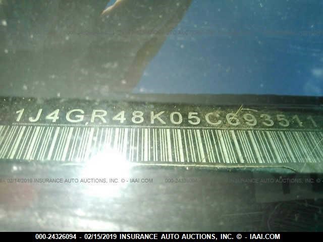 1J4GR48K05C693511 - 2005 JEEP GRAND CHEROKEE LAREDO/COLUMBIA/FREEDOM 蓝色 照片 8