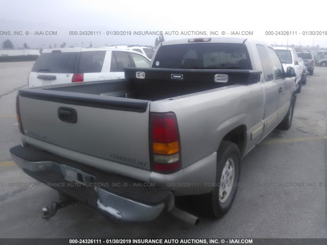 2GCEC19T0Y1333069 - 2000 CHEVROLET SILVERADO C1500 Champagne photo 4