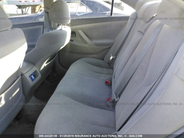 4T4BE46K59R060681 - 2009 TOYOTA CAMRY SE/LE/XLE GRAY photo 8