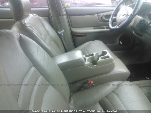 2G4WY55J111248051 - 2001 BUICK CENTURY LIMITED MAROON photo 5