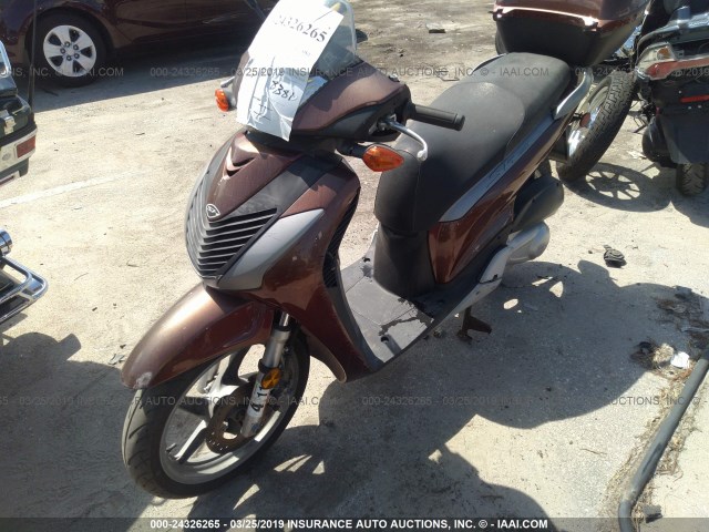 ZDCKF1015AF003473 - 2010 HONDA SH150 D BROWN photo 2