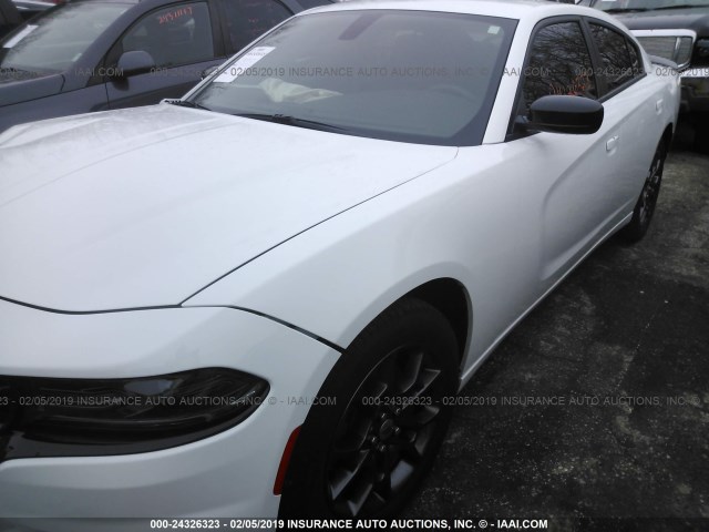 2C3CDXJG1JH207682 - 2018 DODGE CHARGER GT WHITE photo 2
