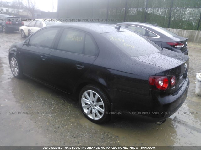 3VWRA7AJ8AM028032 - 2010 VOLKSWAGEN JETTA WOLFSBURG 黑色 照片 3