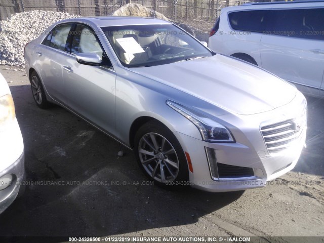 1G6AR5SS1K0100362 - 2019 CADILLAC CTS LUXURY SILVER photo 1