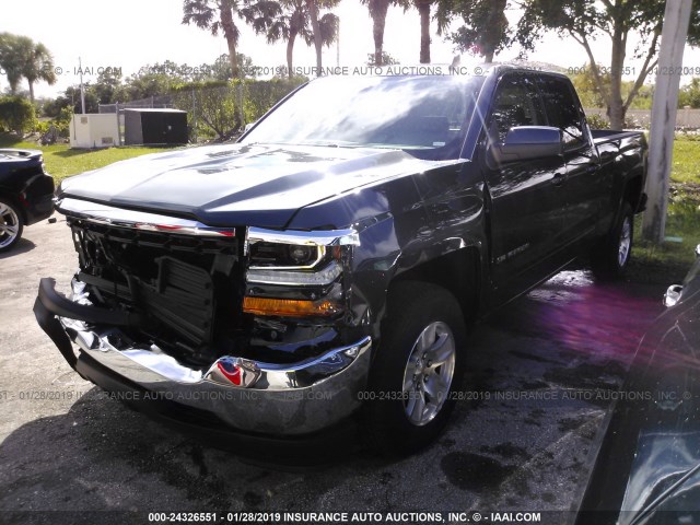 2GCRCPEC2K1133506 - 2019 CHEVROLET SILVERADO LD C1500 LT GREEN photo 2