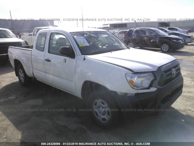 5TFTX4CNXFX061010 - 2015 TOYOTA TACOMA ACCESS CAB თეთრი ფოტო 1