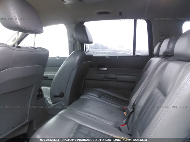 1D4HB58D55F591757 - 2005 DODGE DURANGO LIMITED GRAY photo 8