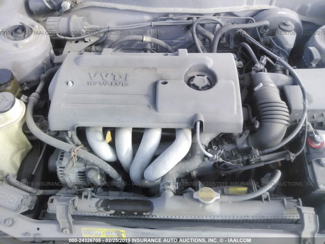 2T1BR12E7YC344519 - 2000 TOYOTA COROLLA VE/CE/LE Pewter photo 10