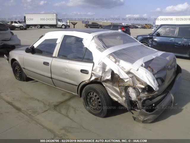 2T1BR12E7YC344519 - 2000 TOYOTA COROLLA VE/CE/LE Pewter photo 3