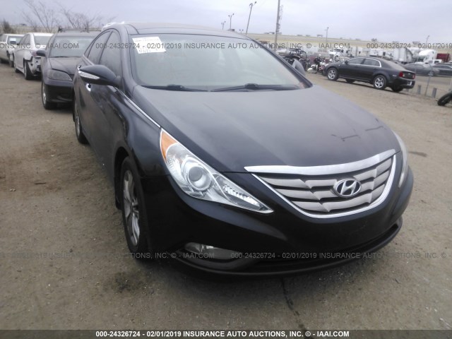 5NPEC4AC4CH495887 - 2012 HYUNDAI SONATA SE/LIMITED BLACK photo 1