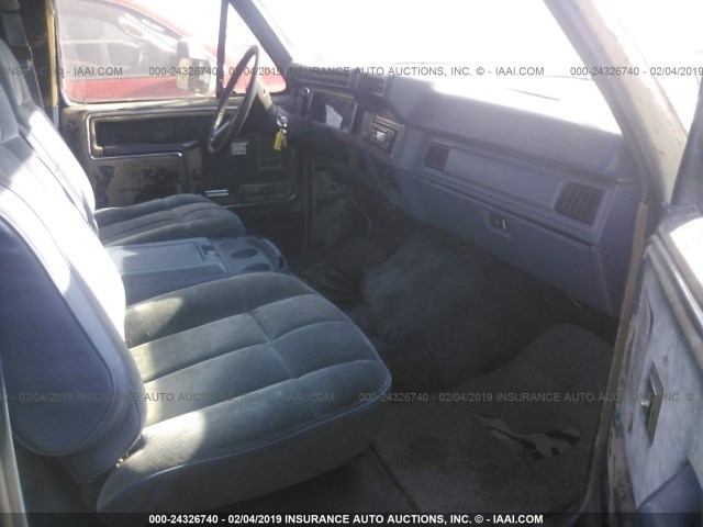 1FMEU15H8FLA20899 - 1985 FORD BRONCO U100 WHITE photo 5