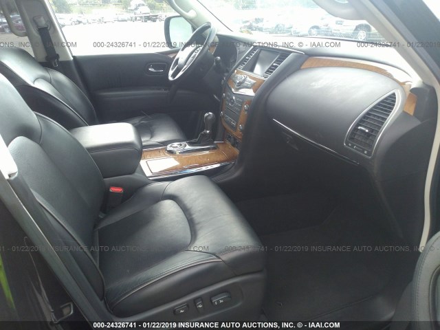 JN8AZ2NF8D9530600 - 2013 INFINITI QX56 BLACK photo 5