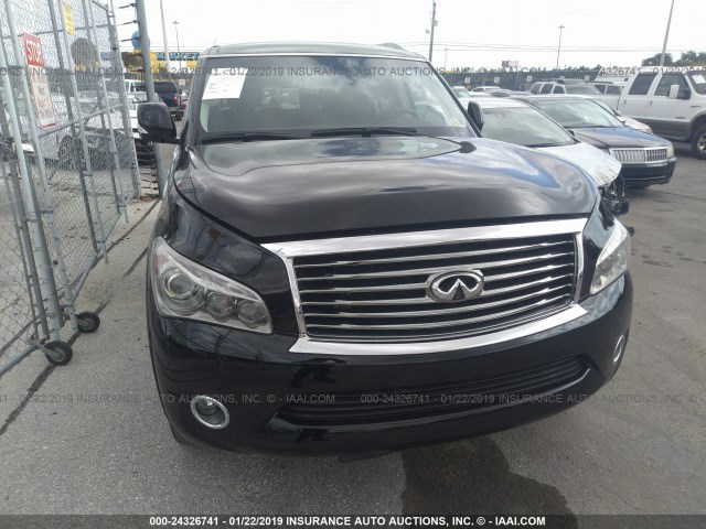 JN8AZ2NF8D9530600 - 2013 INFINITI QX56 BLACK photo 6