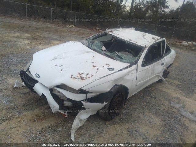 1G1JC1243W7211509 - 1998 CHEVROLET CAVALIER RS WHITE photo 2