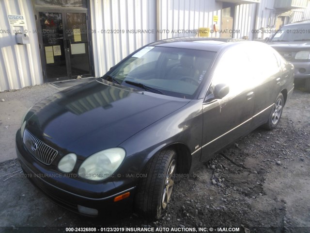 JT8BD69S320166003 - 2002 LEXUS GS 300 GRAY photo 2