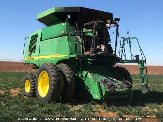 H09650S700642 - 2002 JOHN DEERE 9650 STS  GREEN photo 1