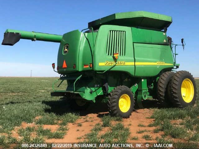 H09650S700642 - 2002 JOHN DEERE 9650 STS  GREEN photo 4