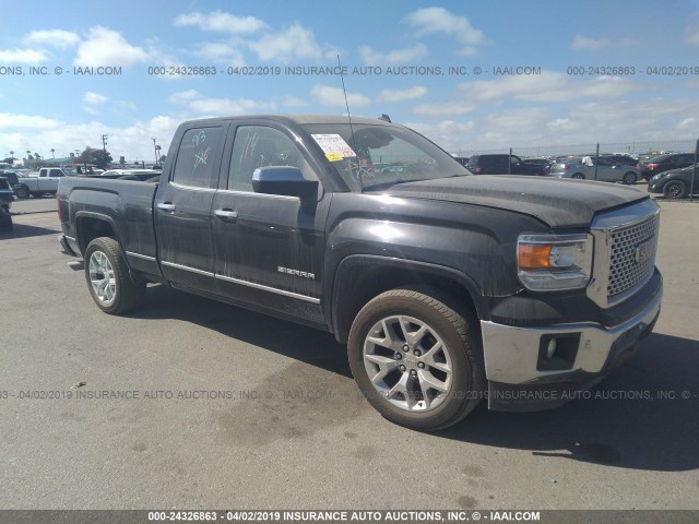 1GTR1VEC4EZ143802 - 2014 GMC SIERRA C1500 SLT BLACK photo 1