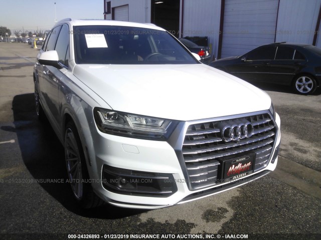 WA1VAAF7XJD022458 - 2018 AUDI Q7 PRESTIGE WHITE photo 1