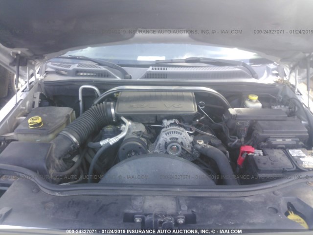 1J8HG48K07C547315 - 2007 JEEP COMMANDER Gümüş foto 10