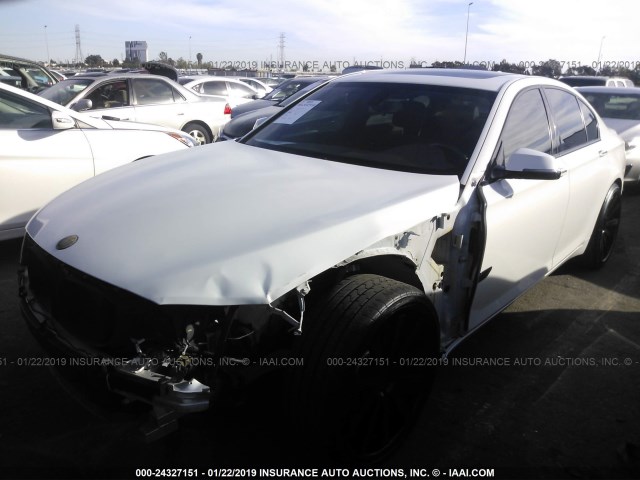 WBAYA6C56DD143895 - 2013 BMW 740 I WHITE photo 2