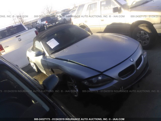 4USBU33576LW59362 - 2006 BMW Z4 3.0 GRAY photo 1