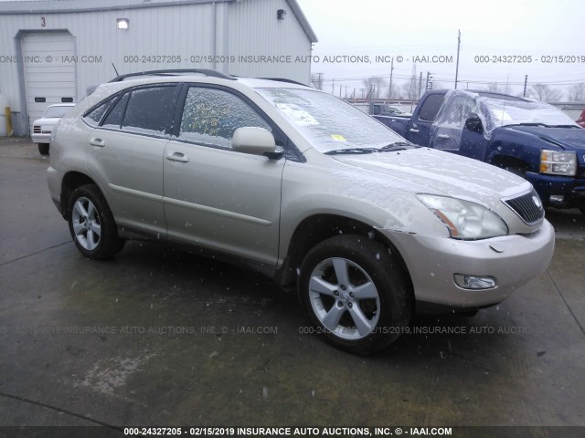 2T2HK31U07C040624 - 2007 LEXUS RX GOLD photo 1