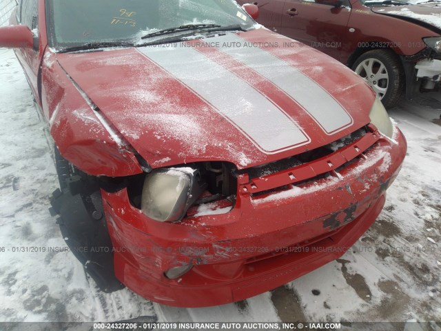 3G1JH12F34S163544 - 2004 CHEVROLET CAVALIER LS SPORT RED photo 6