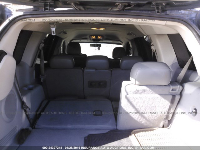 1D8HB58N87F551618 - 2007 DODGE DURANGO LIMITED GRAY photo 8