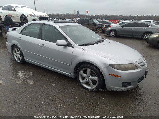 1YVHP80D565M40687 - 2006 MAZDA 6 S SILVER photo 1