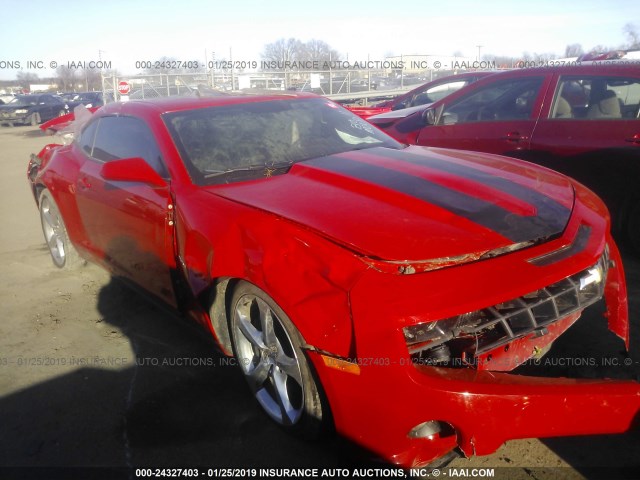 2G1FJ1EJ8D9127193 - 2013 CHEVROLET CAMARO SS RED photo 6